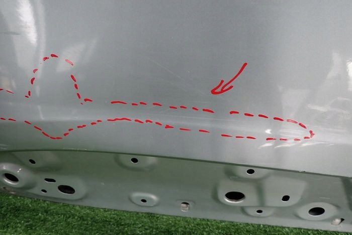 RENAULT SCENIC IV Tür rechts hinten heck