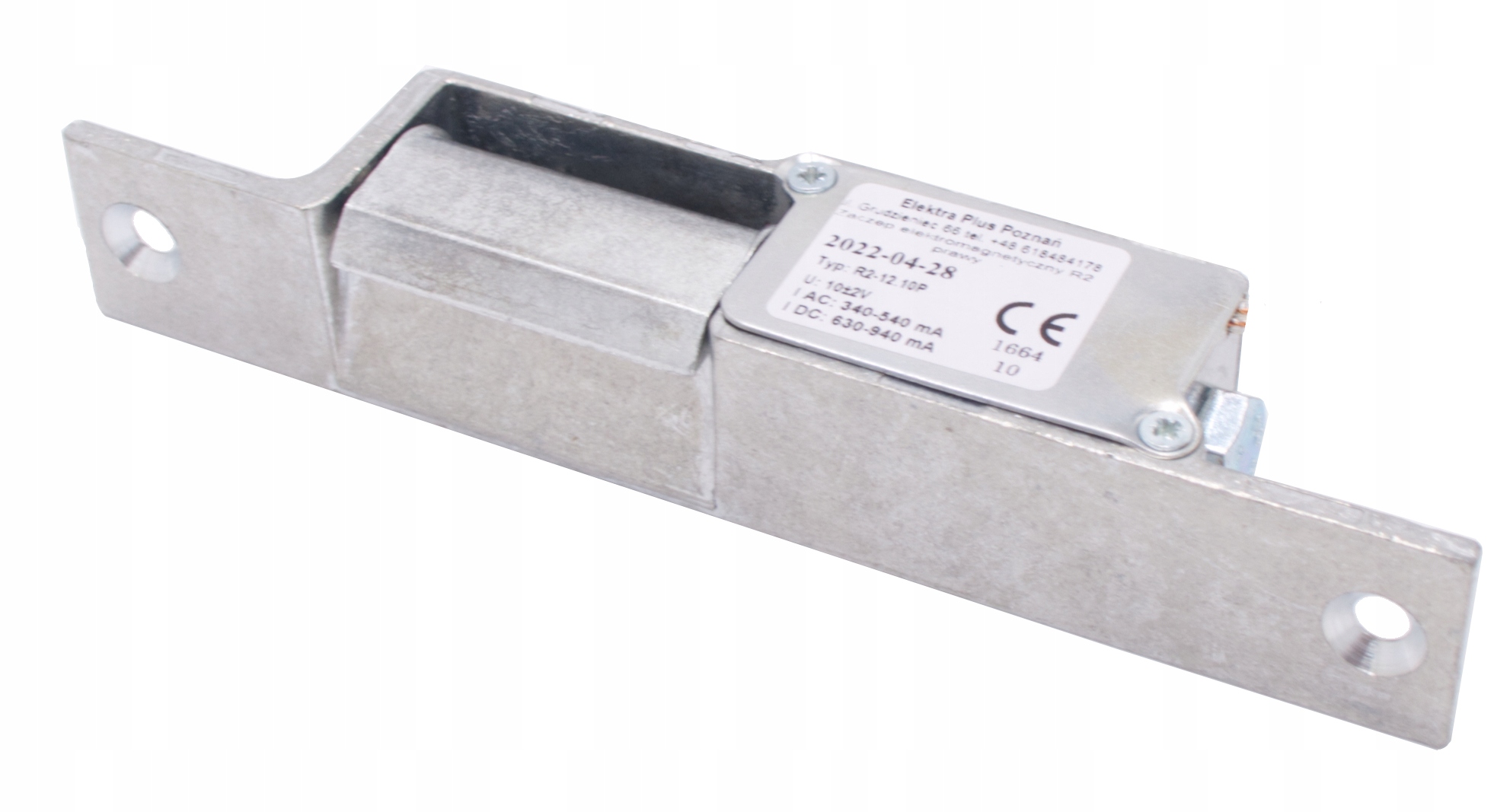 

Elektrozaczep R2 Prawy 12V Zamek Rygiel Furtki