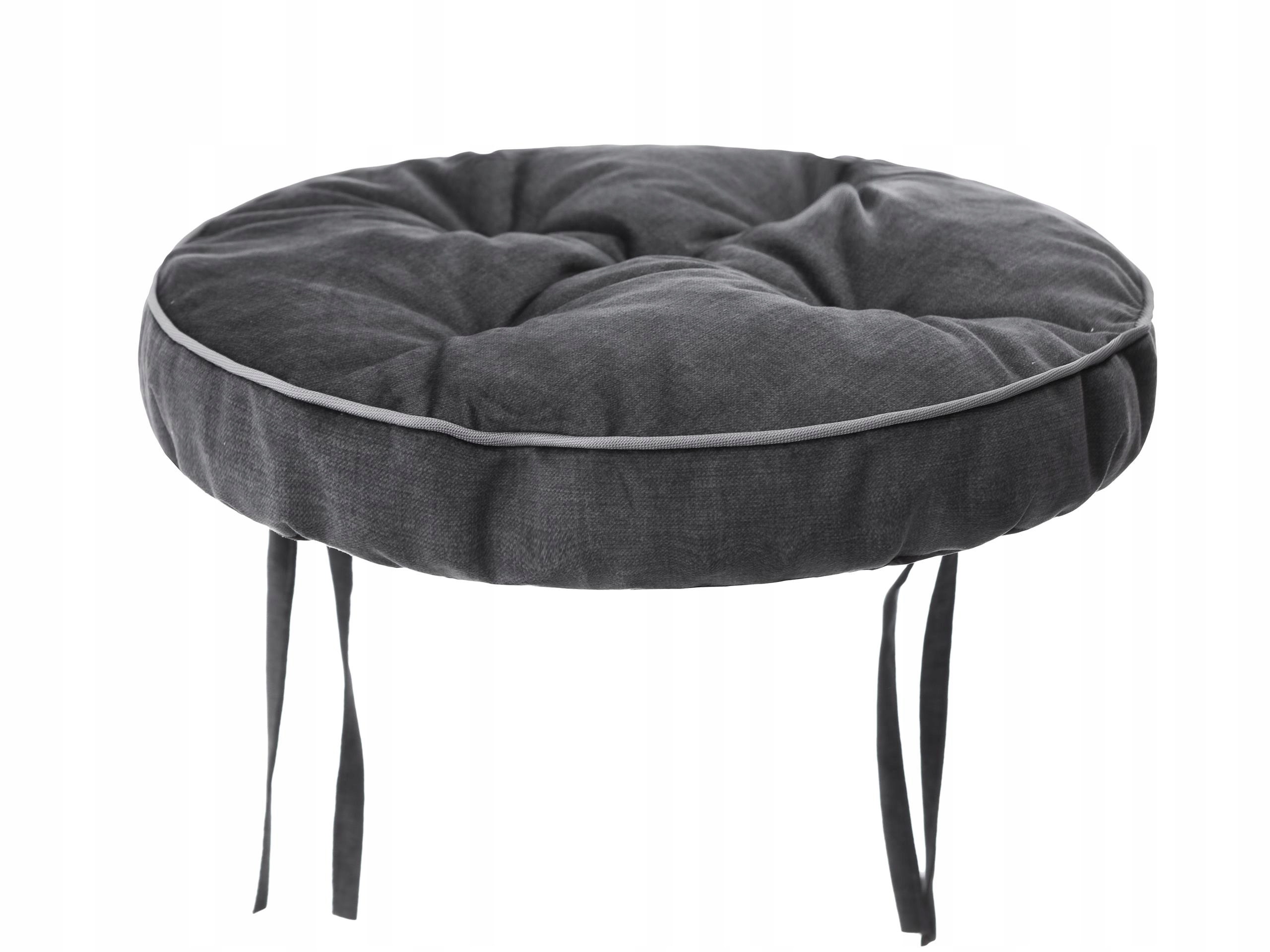 Polštář zahradní kulatý, polštář na houpačku nebo stoličku 38x38 cm