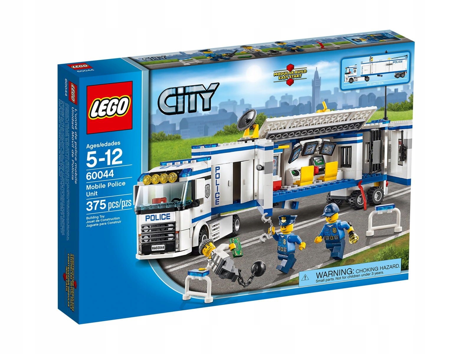 Lego City Mobilna jednostka policji 60044 Unikat