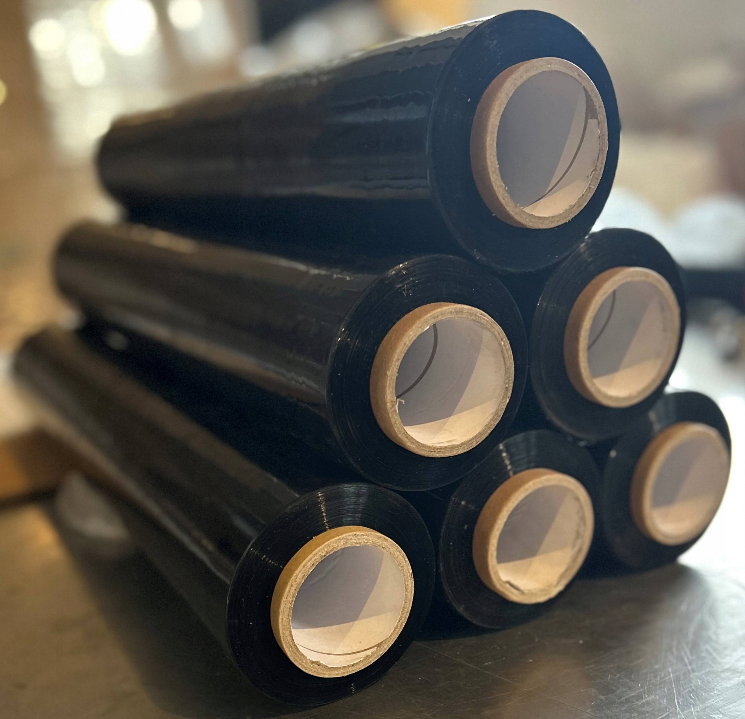 FOLIA STRETCH 2.2 KG CZARNA KRYJĄCA MOCNA Marka inny