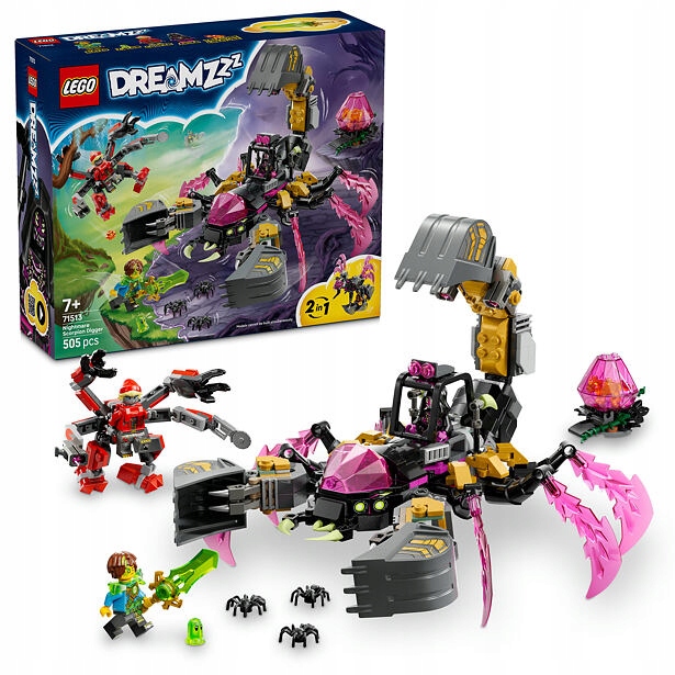 Lego DREAMZzz 71513 Škorpioní rypadlo z nočních můr