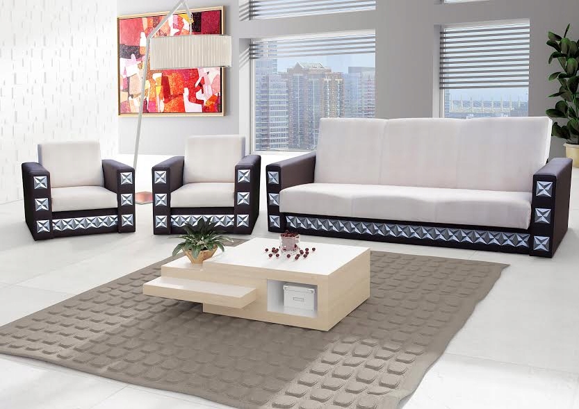 Komplet Wypoczynkowy Manila Pikowany Wielkość dwuosobowa