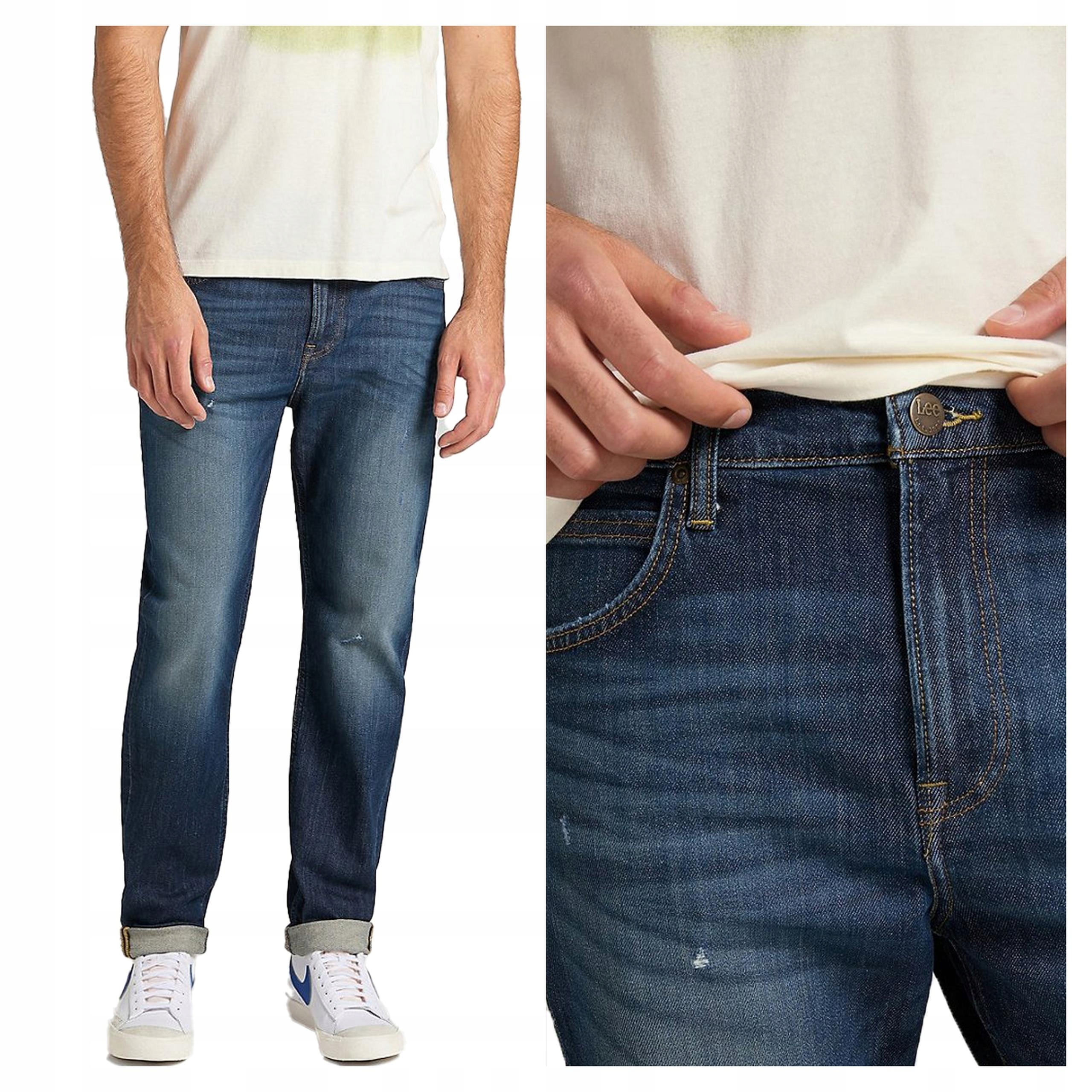 Lee Austin Pánské Džínové Kalhoty Regular W32 L34