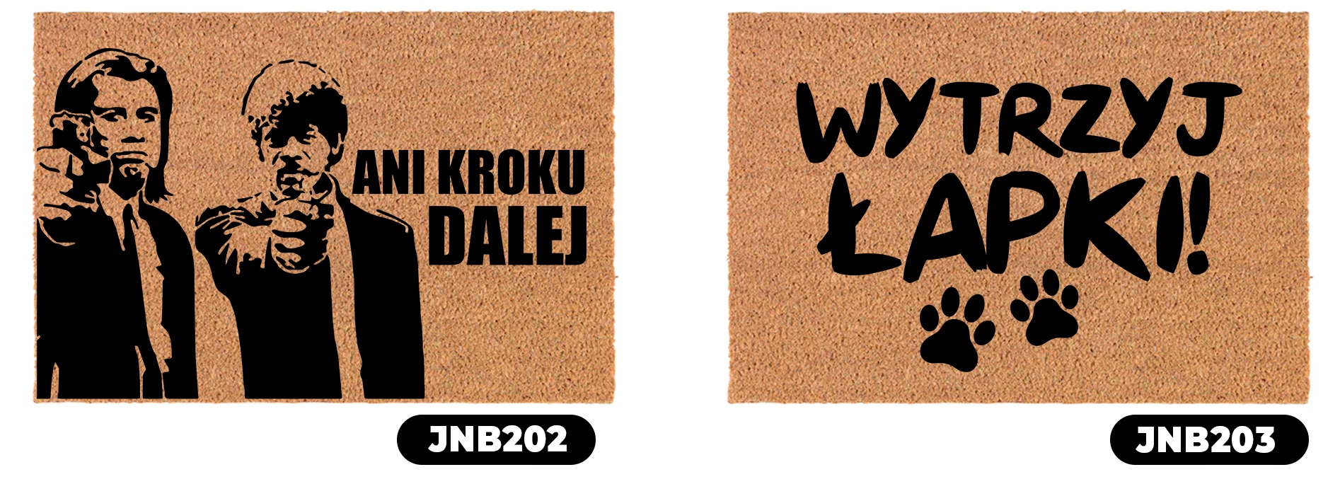 Wycieraczka Pod Drzwi do domu Śmieszne WZORY 40x60 Szerokość produktu 60 cm