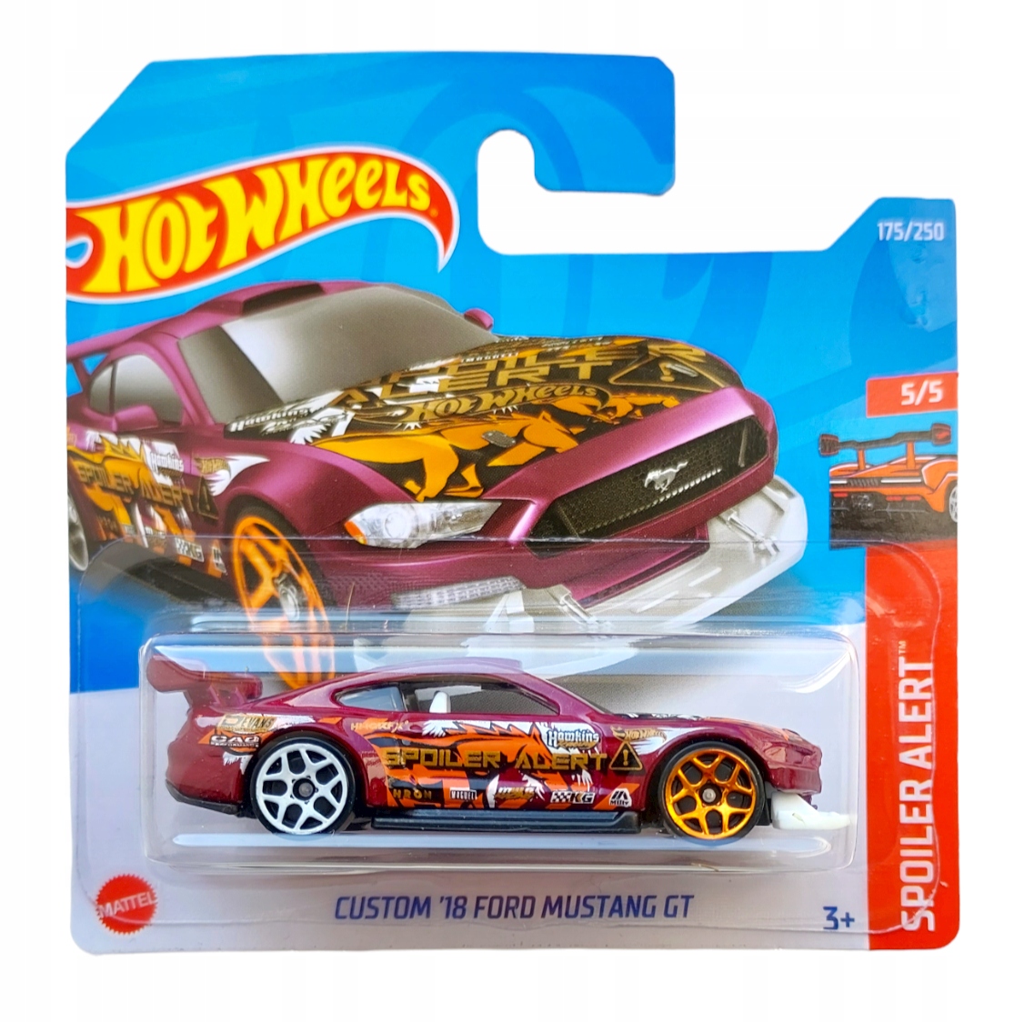

Hw Hot Wheels Custom '18 Ford Mustang Gt