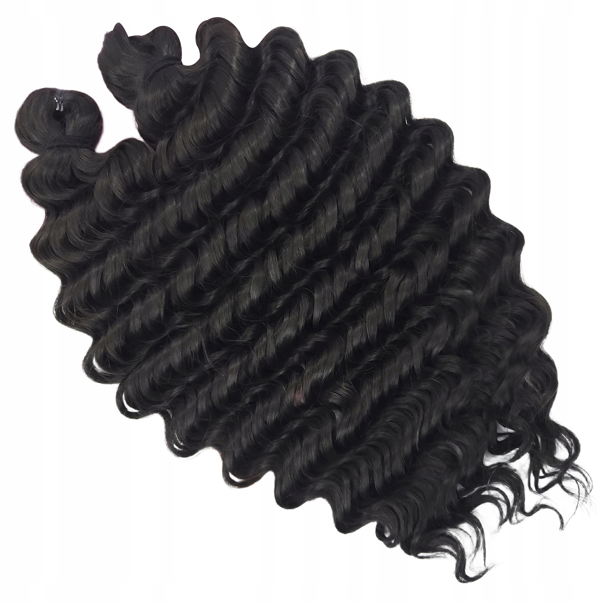 Syntetické vlasy Afroloki Ultra Deep Wave Pro Tmavě hnědá kadeře 35 cm 200 g