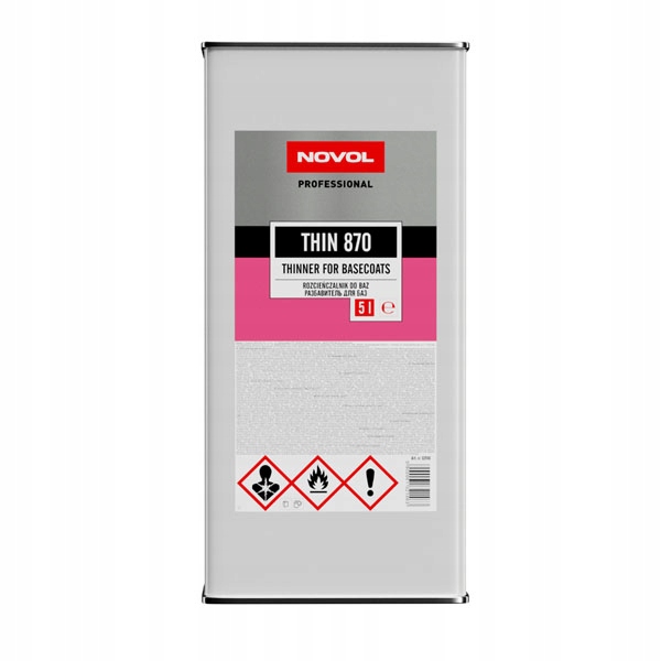 THIN 870 - ROZCIEŃCZALNIK DO BAZ NOVOL 5L