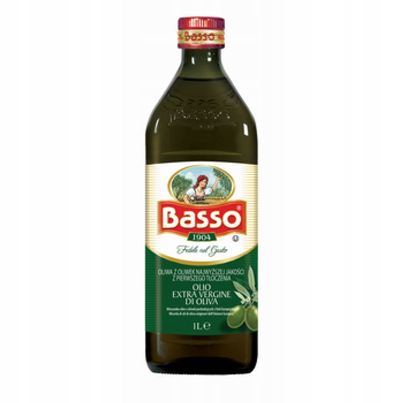 Levně Basso extra panenský olivový olej 1,0 L
