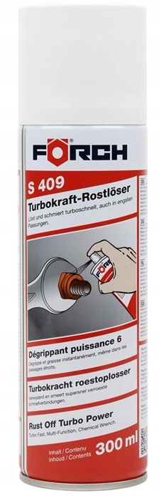

Forch Odrdzewiacz Turbo S409 300ML Usuwanie Rdzy