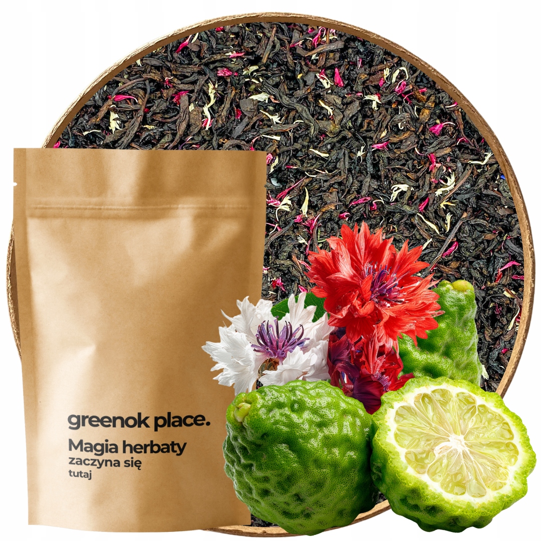 Čaj černý Earl Grey White Red 1000 g s bergamotem 1 kg velkoobchod Ceylon