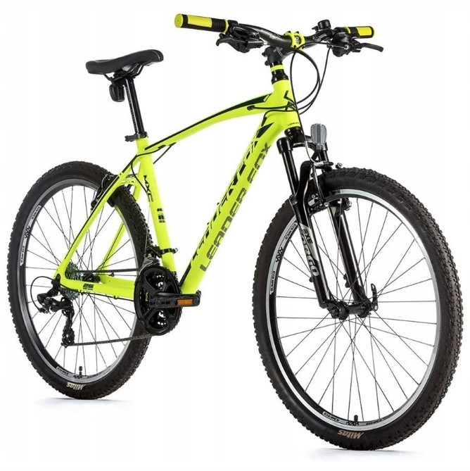 Rower Mtb MXC Gent 18" 4 Leader Fox Neon Yellow lekki górski młodzieżowy