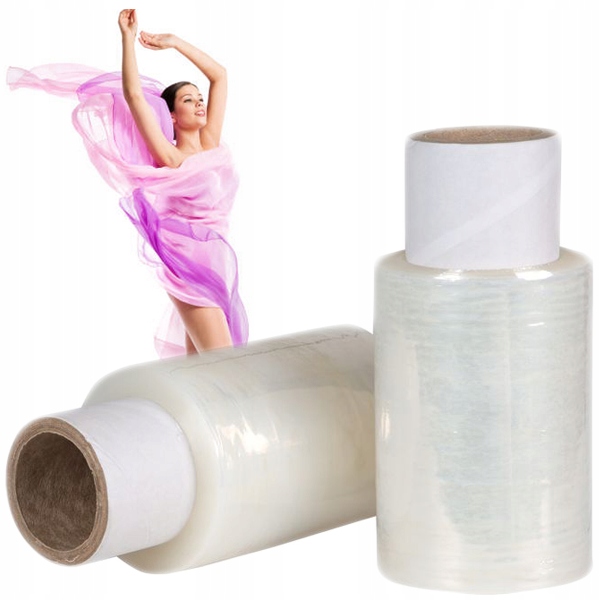 Owijanie się folią na cellulit Folia kosmetyczna do Body Wrapping w rolce Marka Laroxy