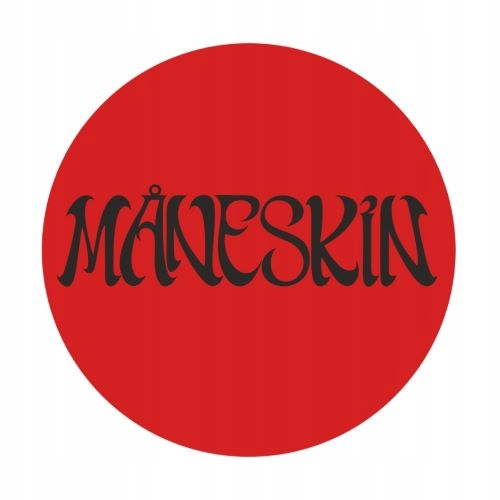 

Przypinka Maneskin logo 58mm czerwona