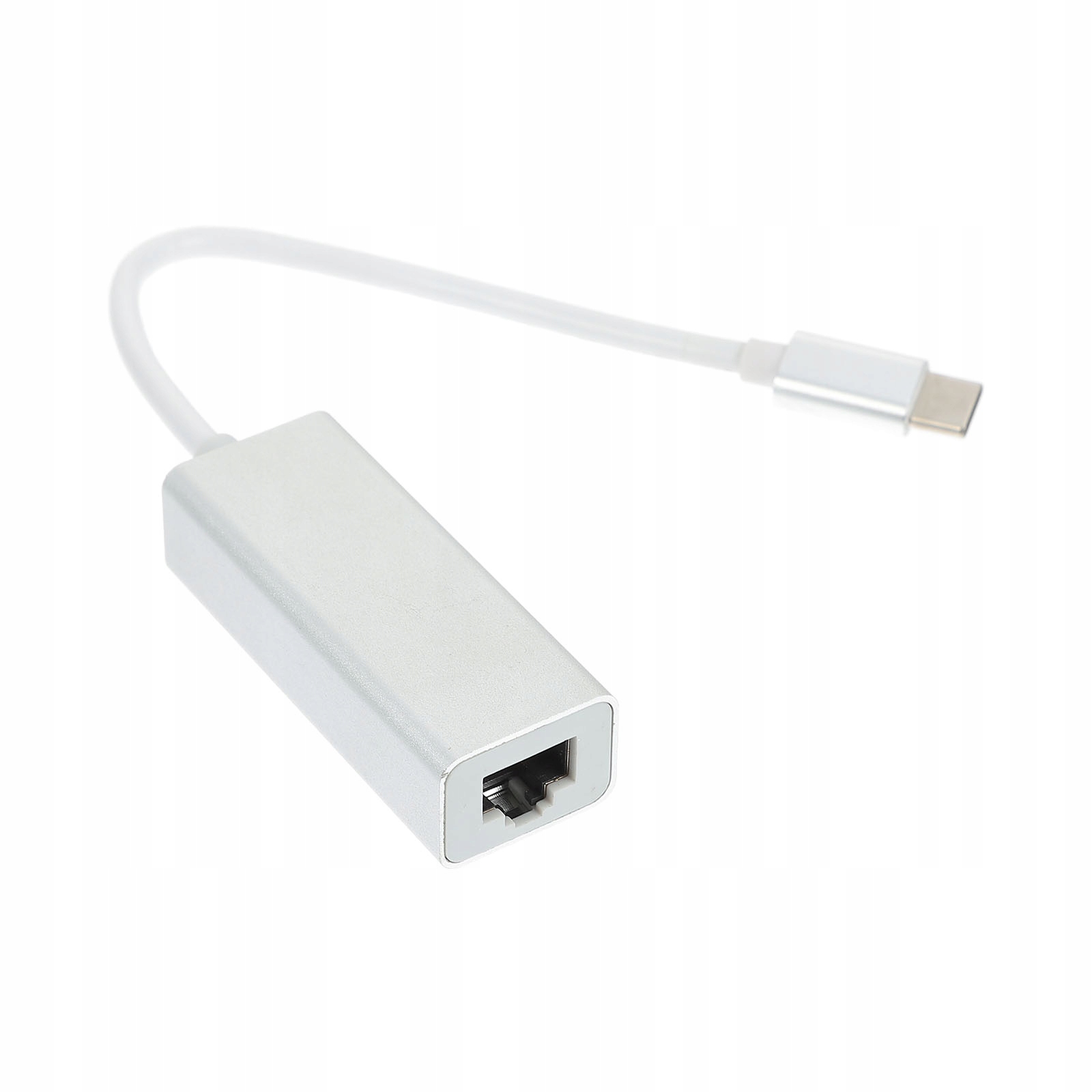 ADAPTER USB C NA LAN | KONWERTER ETHERNET 100 MB/s | PRZENOŚNY PLUG PLAY