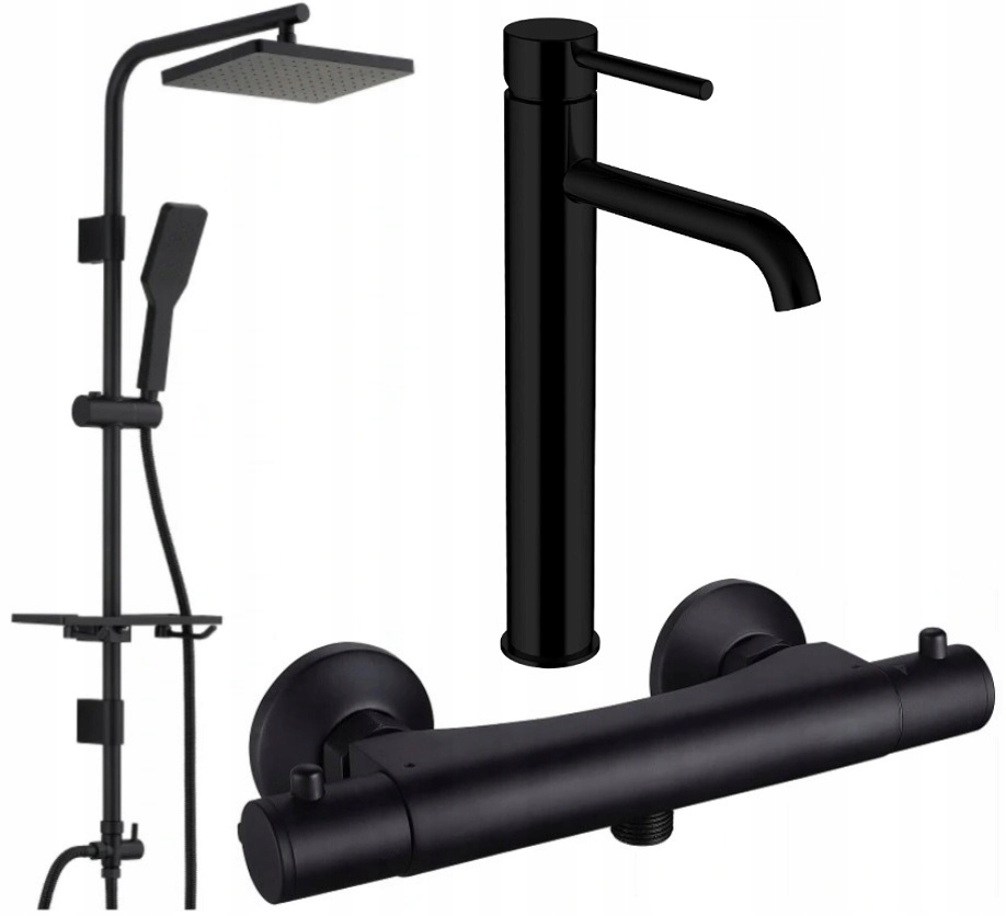 

Deszczownica bateria prysznicowa umywalkowa wysoka