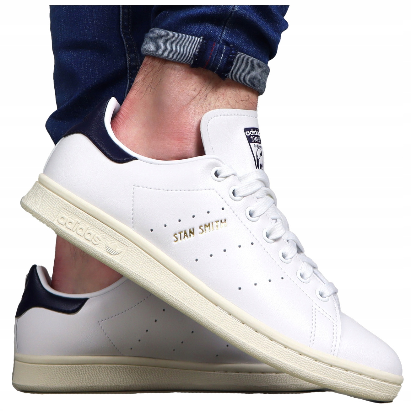 pánské boty Adidas Stan Smith Originál sportovní tenisky pro každodenní nošení Bílé