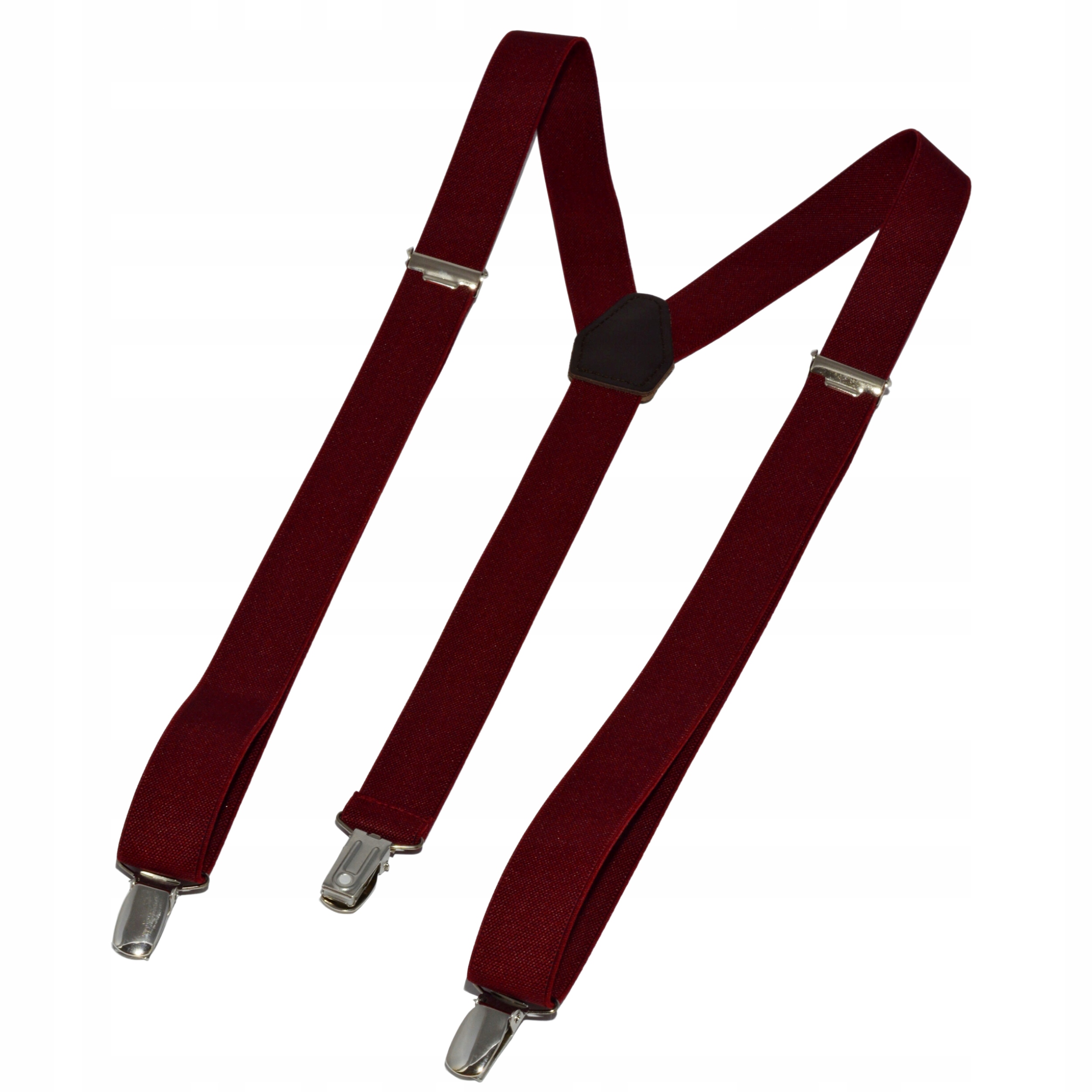 Szelki spodni granatowe + bordowe 2.5cm AUKCJA 2W1 Model Z02