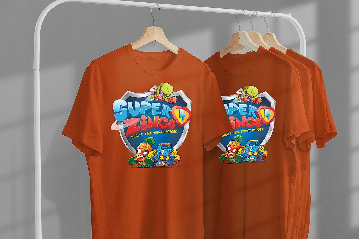 T-SHIRT KOSZULKA DLA DZIECKA SUPER ZINGS 128 SUPER JAKOŚĆ Rozmiar S