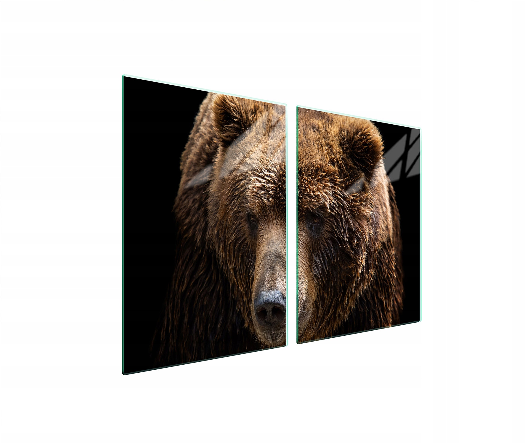 Skleněná Ochranná Deska Do Kuchyně 2x45x52 Medvídek Tvrzené Sklo