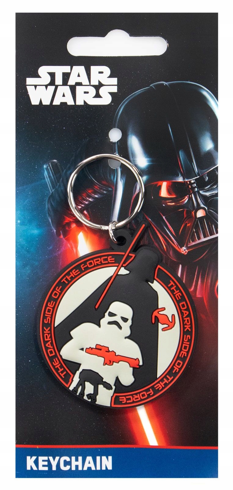 Brelok gumowy do kluczy Star Wars Darth Vader Marka Pyramid