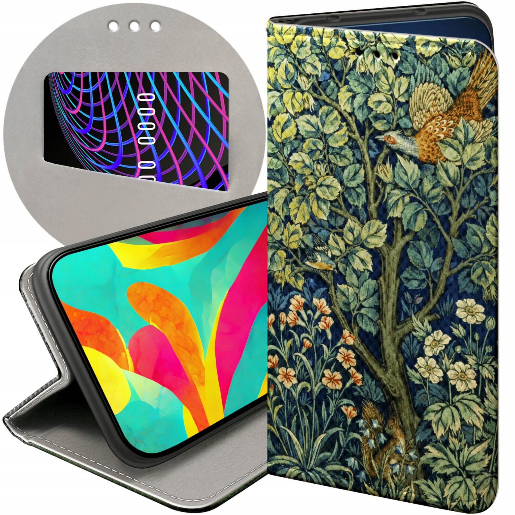 Etui Z Klapką Do Motorola Moto G14 William Morris Futerał Pokrowiec