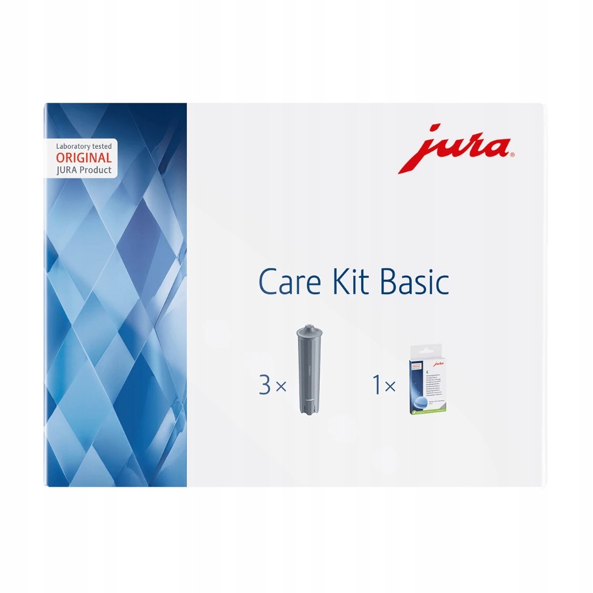 Jura Care Kit Basic Sada pro kávovar 3x Filtr a čisticí tablety 25067