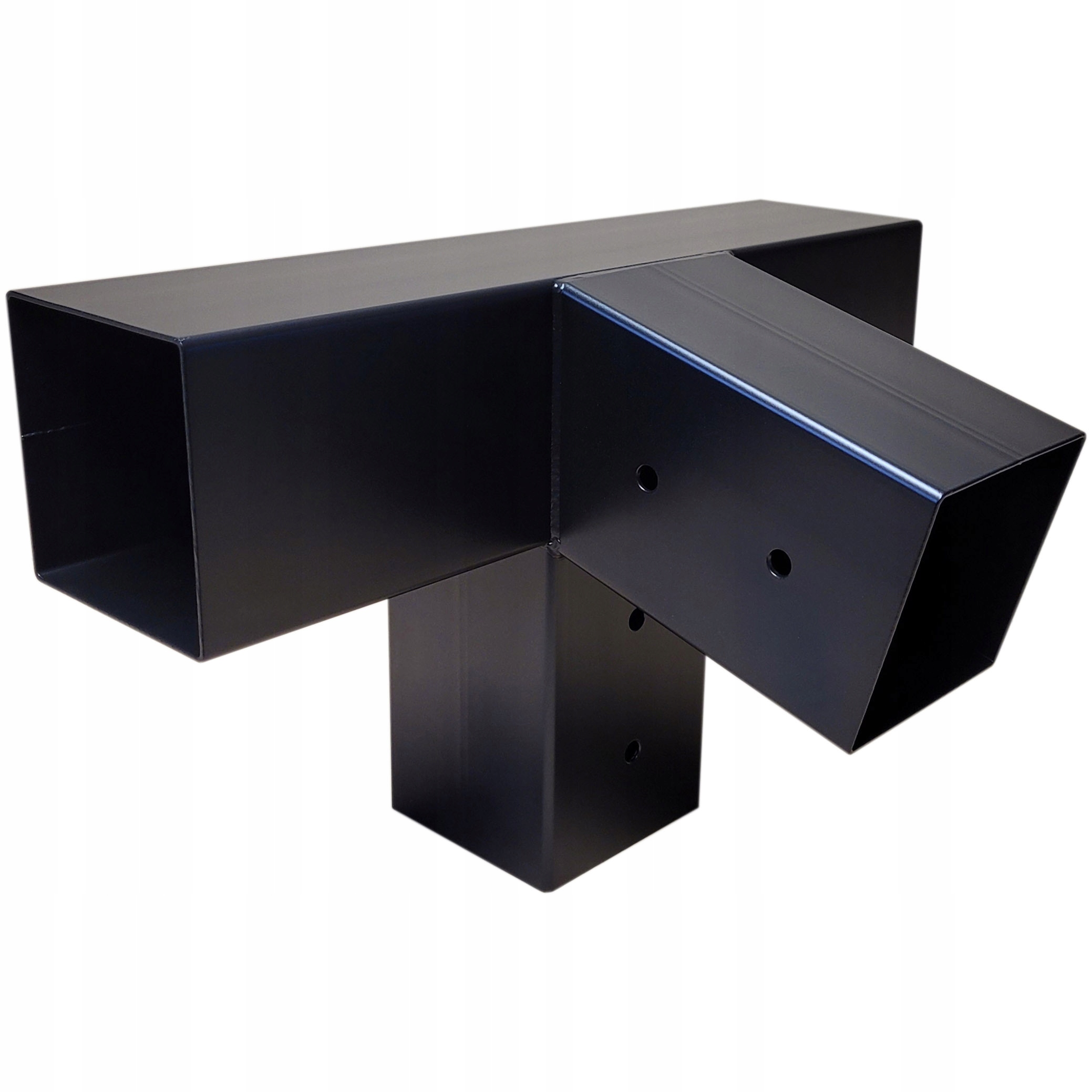 Spojka pro nosníky altánu zastřešení pergoly X, 120x120, 75 stupňů, středová