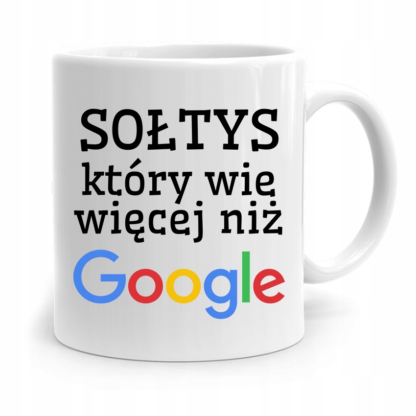 

Dla Sołtysa Kubek Sołtys Który Wie Więcej