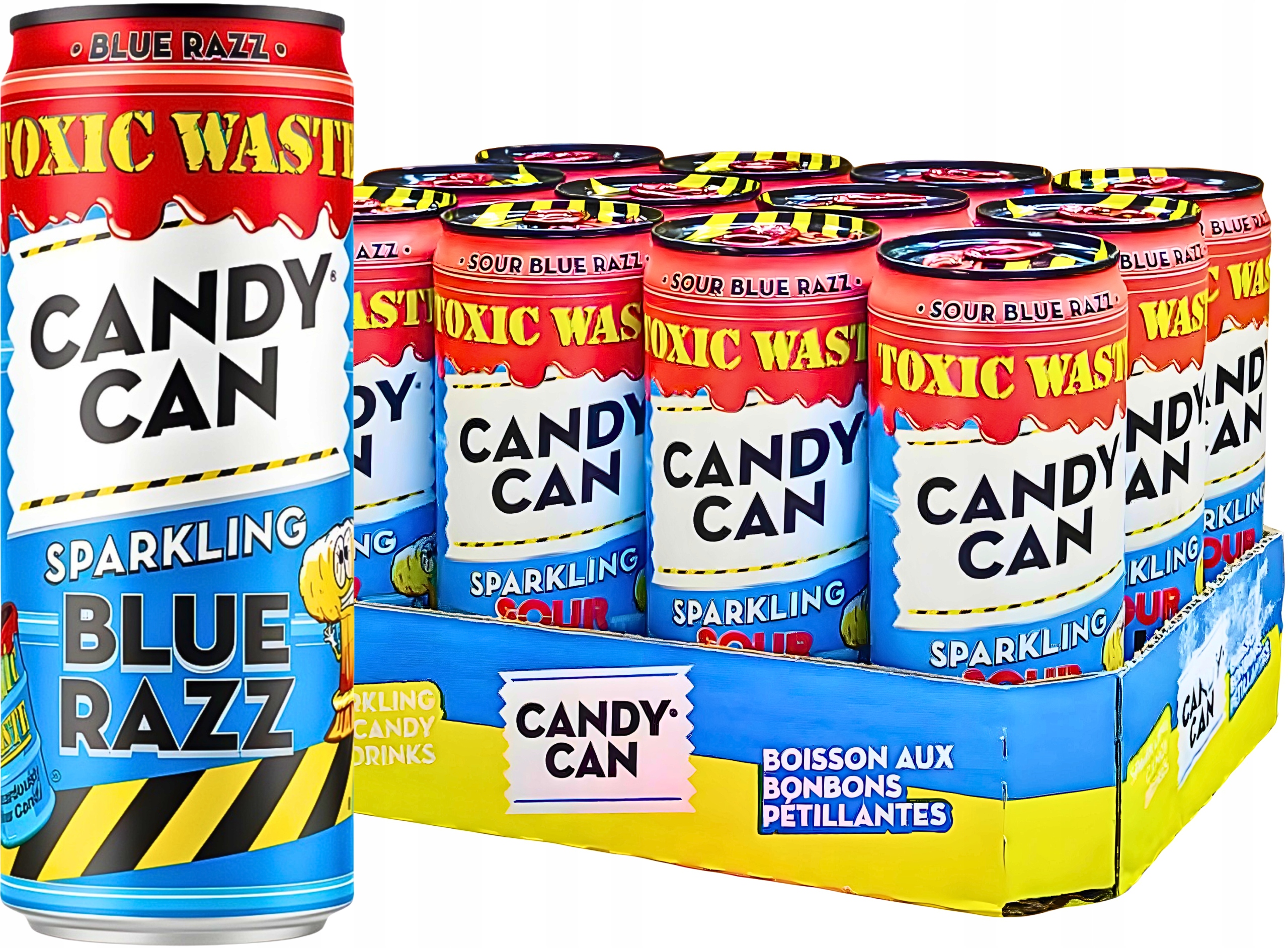 Candy Can Toxic Blue Razz 12×330ml