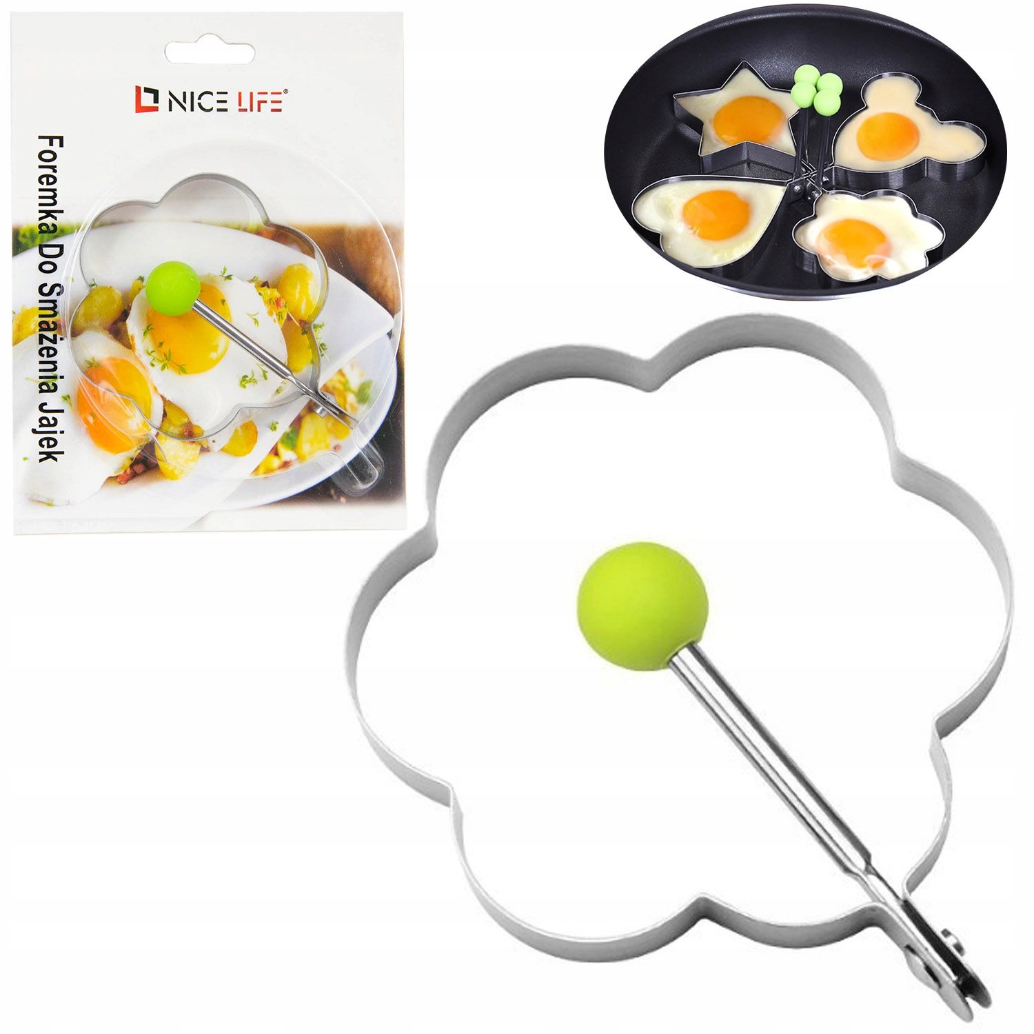 

Foremki Do Jajek Sadzonych Foremka Pancake Kwiat