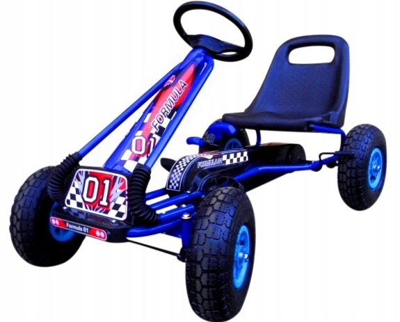 Gokart G1n Na Pedała Pompowane Koła Hamulec Ręczny