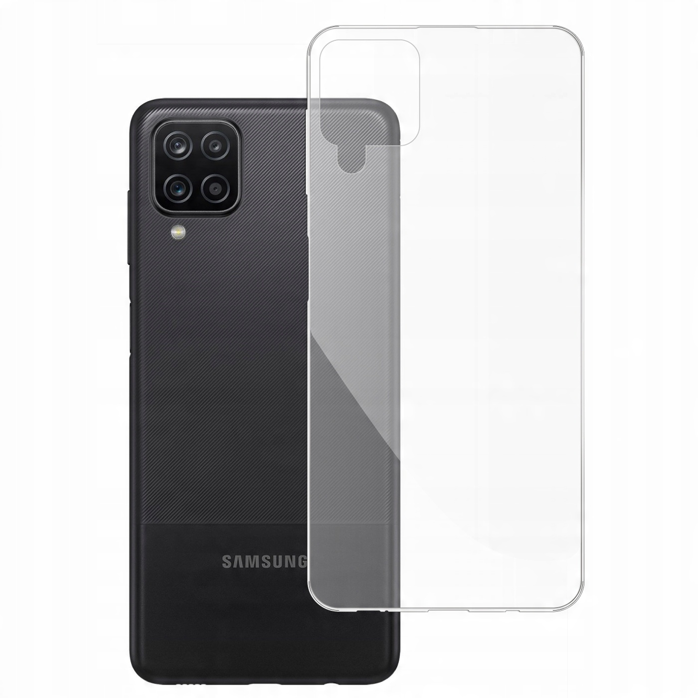 

Etui do Samsung Galaxy A12 gumowe Slim Clear View