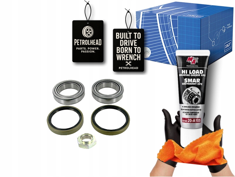 Sada Ložiska Kola Přední Zadní L/p 50X80X20 Citroen C2 #Petrolhead Pro+ Kit7