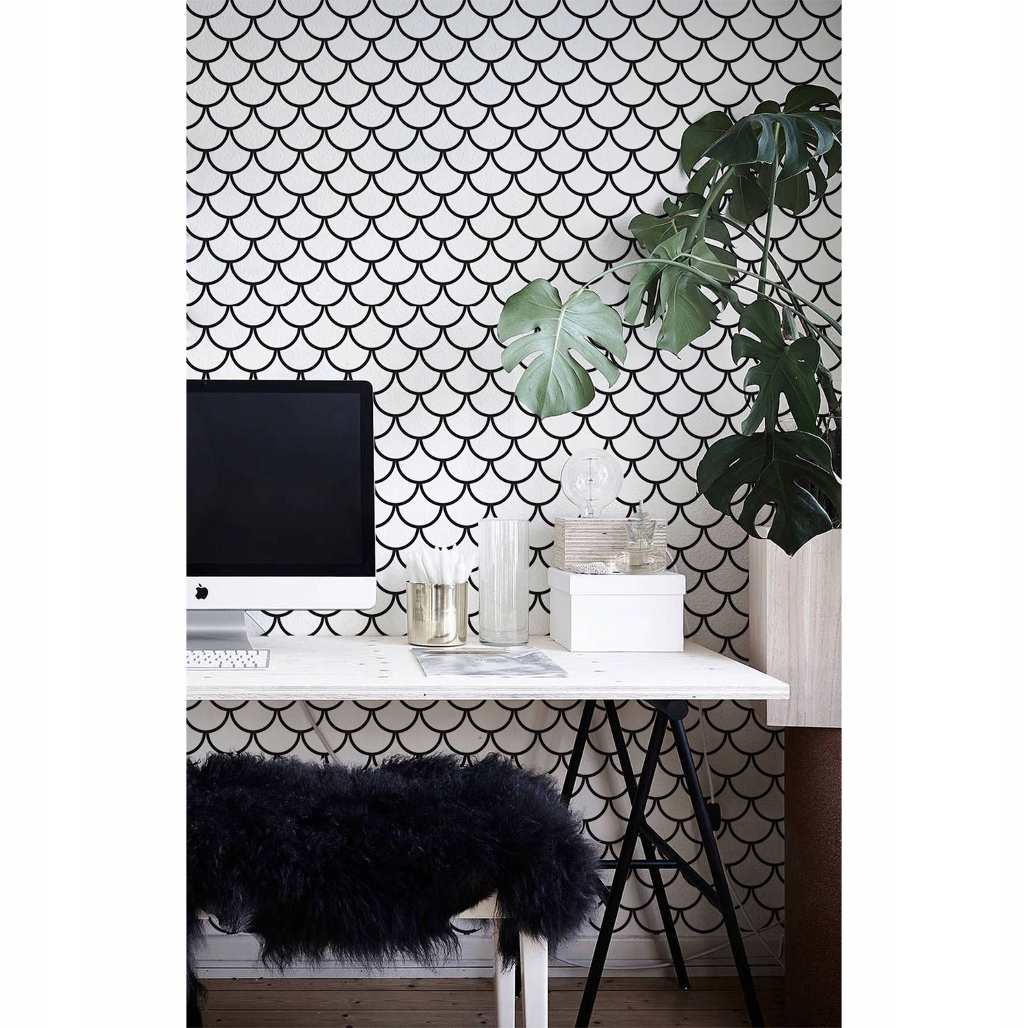 

Fototapeta na flizelinie Wzór rybiej łuski 254x184