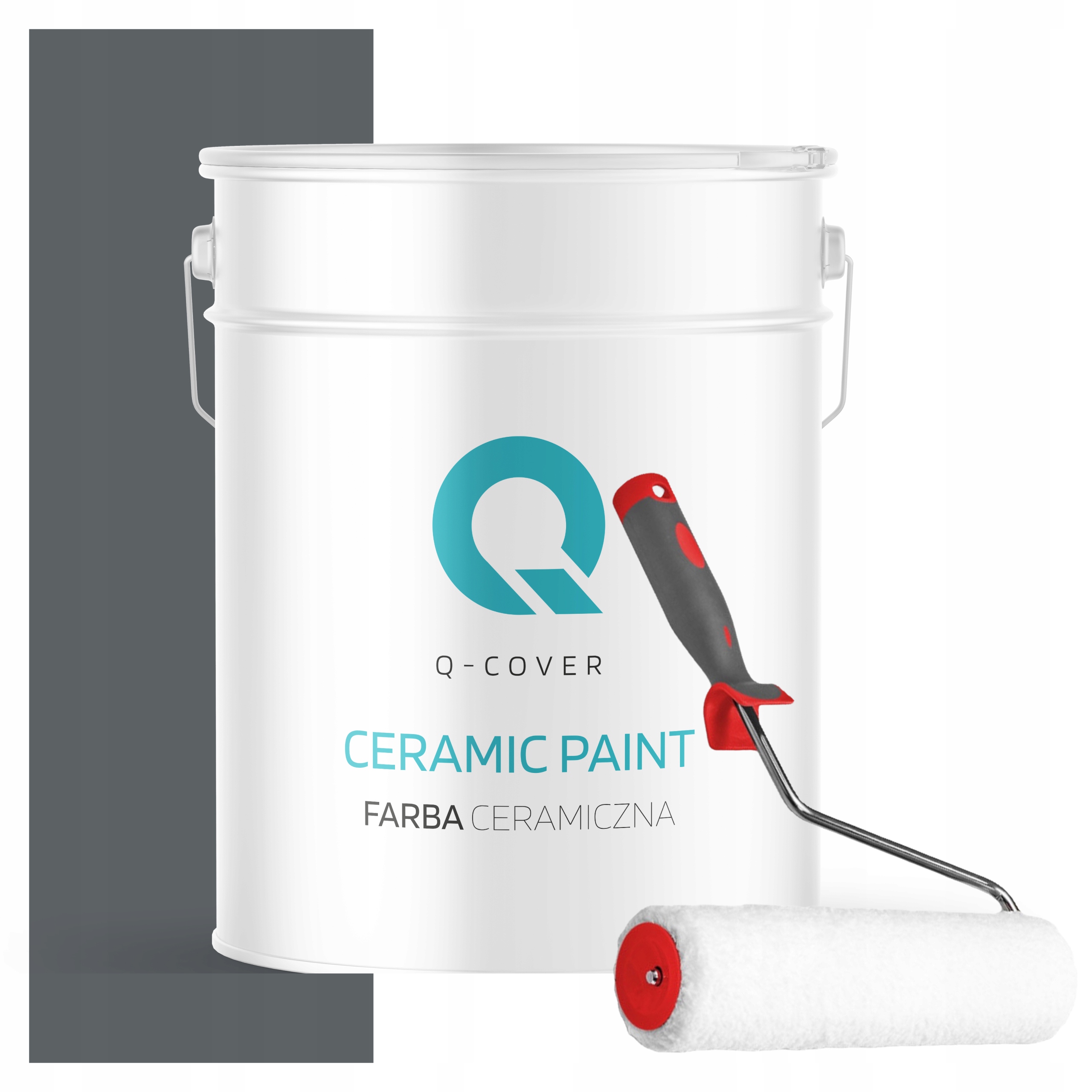 Nástenná Keramická Farba Antracit H0912 10L Matná Poľský Výrobca Valček