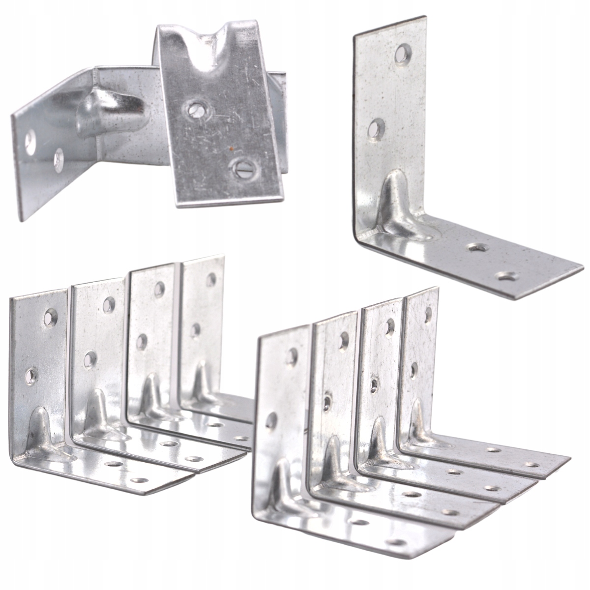 

Kątownik łącznik wzmocniony 45 x 45 x 25 mm 10 szt