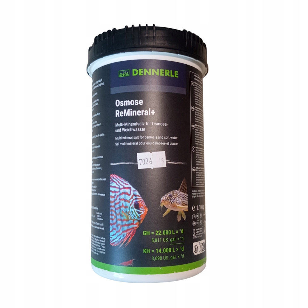 Levně Dennerle Čisticí přípravek na vodu Osmose Remineral, 1100 g (7036)