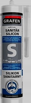 

Grafen Silikon Sanitarny Biały Łazienka Wc 280ml