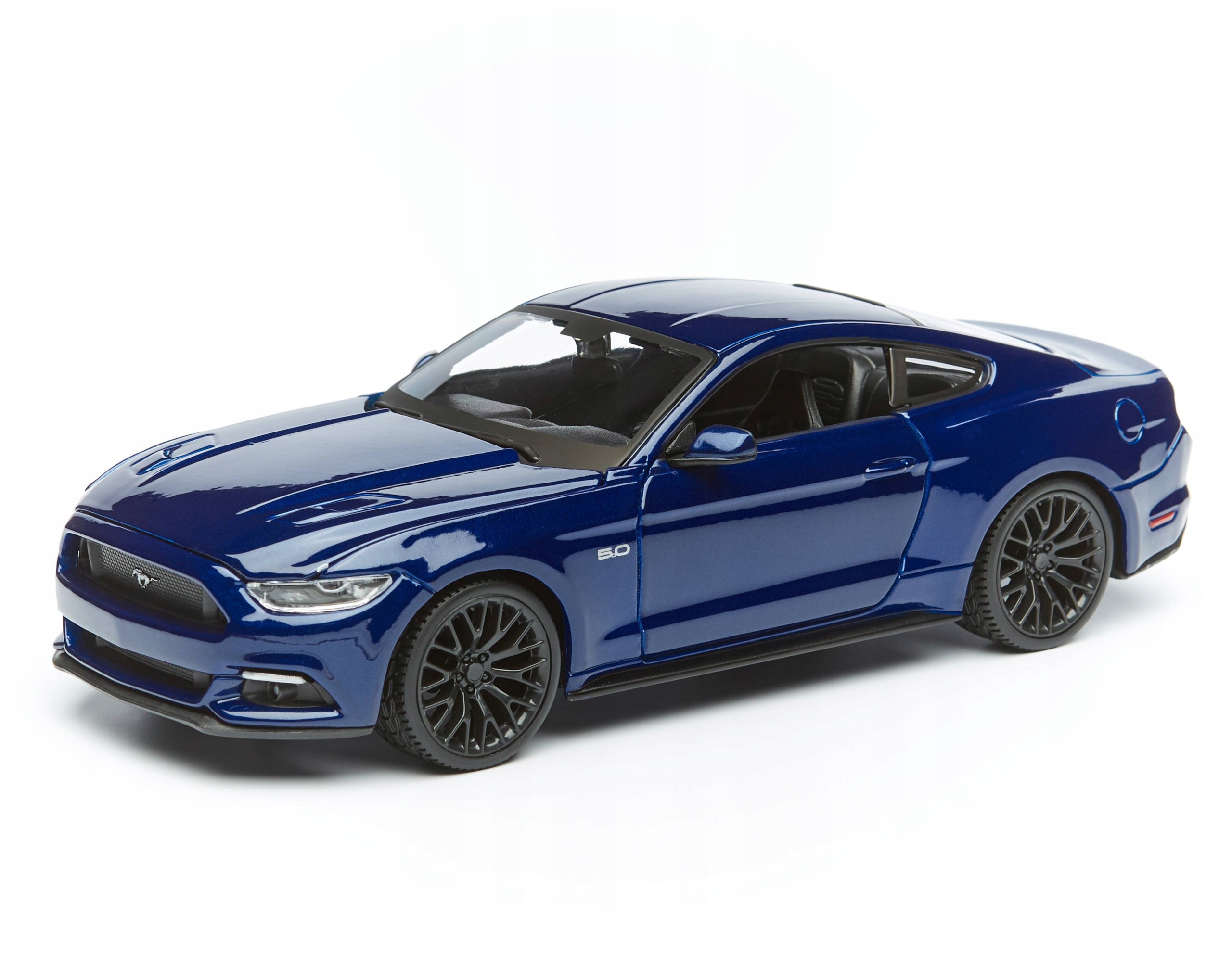 Ford Mustang Gt 5.0 2015 Modrý Maisto 1:24 1/24 31508 Bu Kovový Model