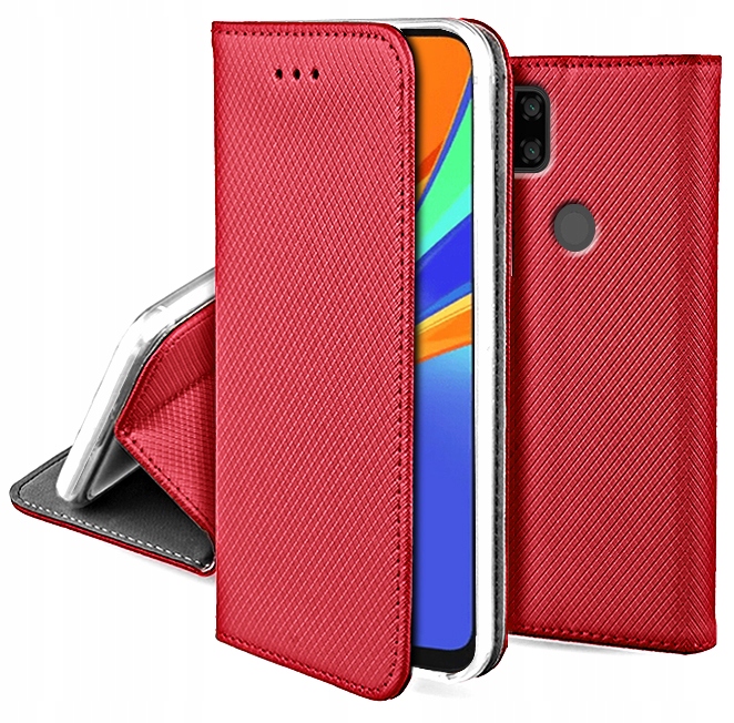 

Etui Case Smart Magnet Do Redmi 9C Szkło