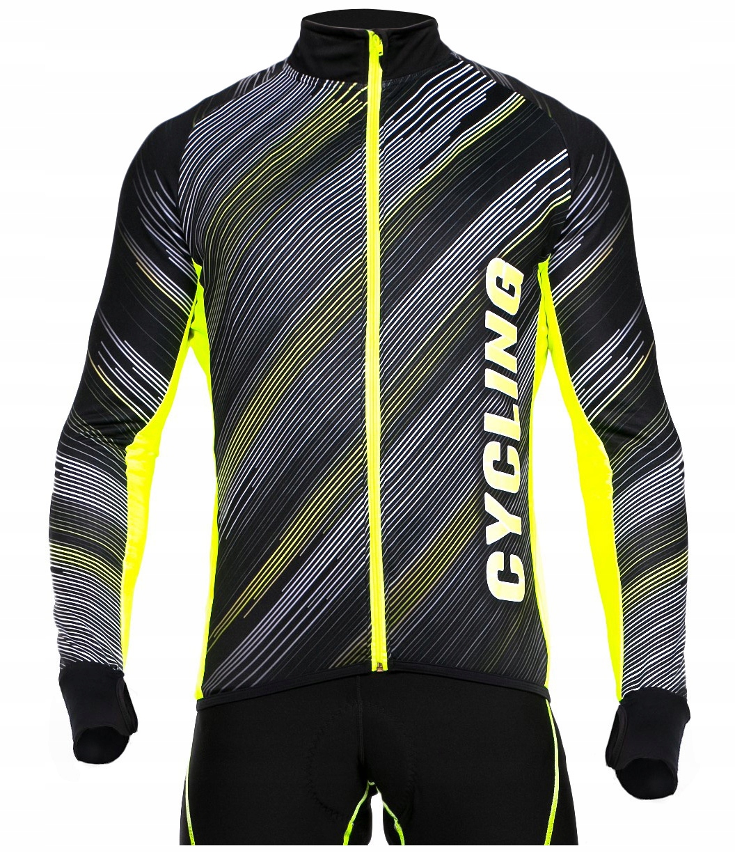 STRÓJ ROWEROWY kolarski męski komplet na rower ocieplany STANTEKS XL Kolor wielokolorowy