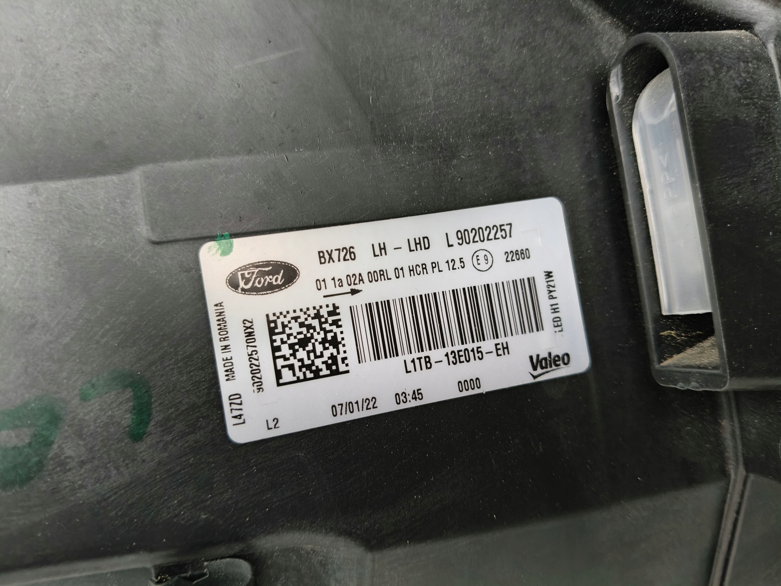 Frontscheinwerfer Ford Puma II Mk2 PUMA19L1TB13E LED Links Headlight - Thumbnail 9