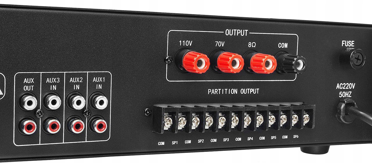 WZMACNIACZ HQM1150BT RADIO FM/MP3 150W Marka HQM