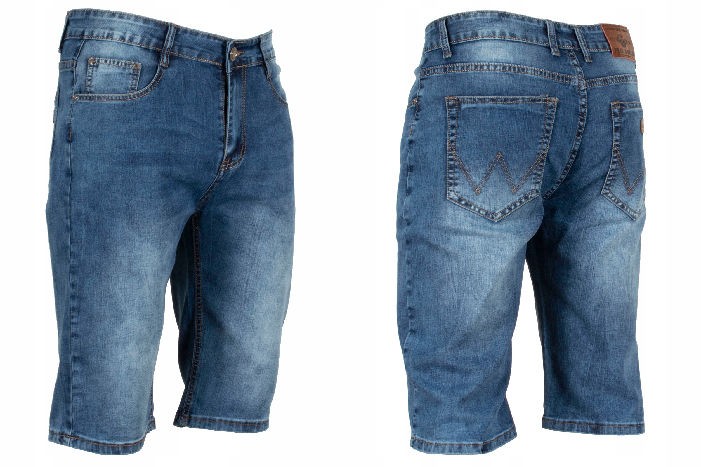 

Krótkie spodnie męskie W:34 90 CM spodenki jeans