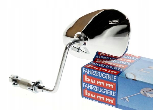 Lusterko chromowane w kierownicę lewe Jawa Cz 175 250 350 Wsk Shl Junak Mz