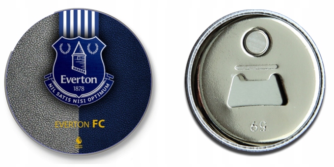 MAGNES Z OTWIERACZEM DLA FANÓW DRUŻYNY EVERTON F.C + GRATIS PERSONALIZACJA