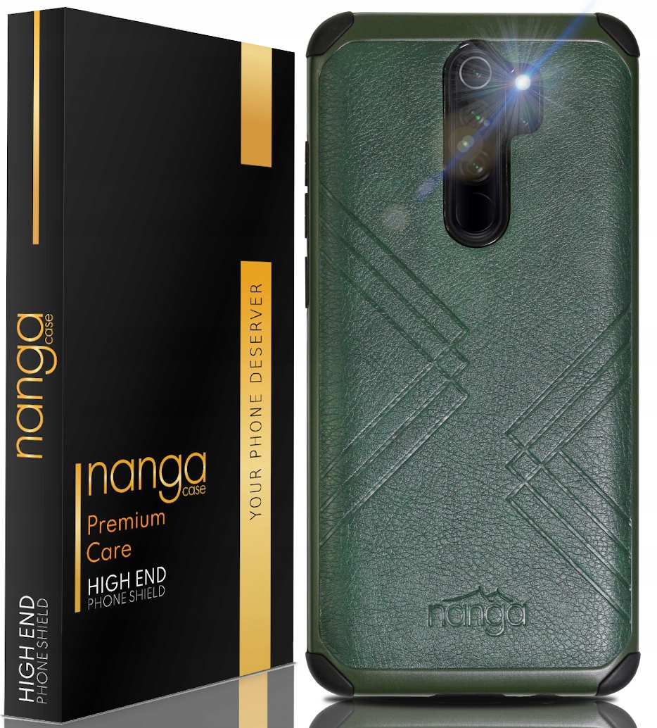 

Etui Skóra Pancerne Biznes Do Redmi Note 8 Pro Gre