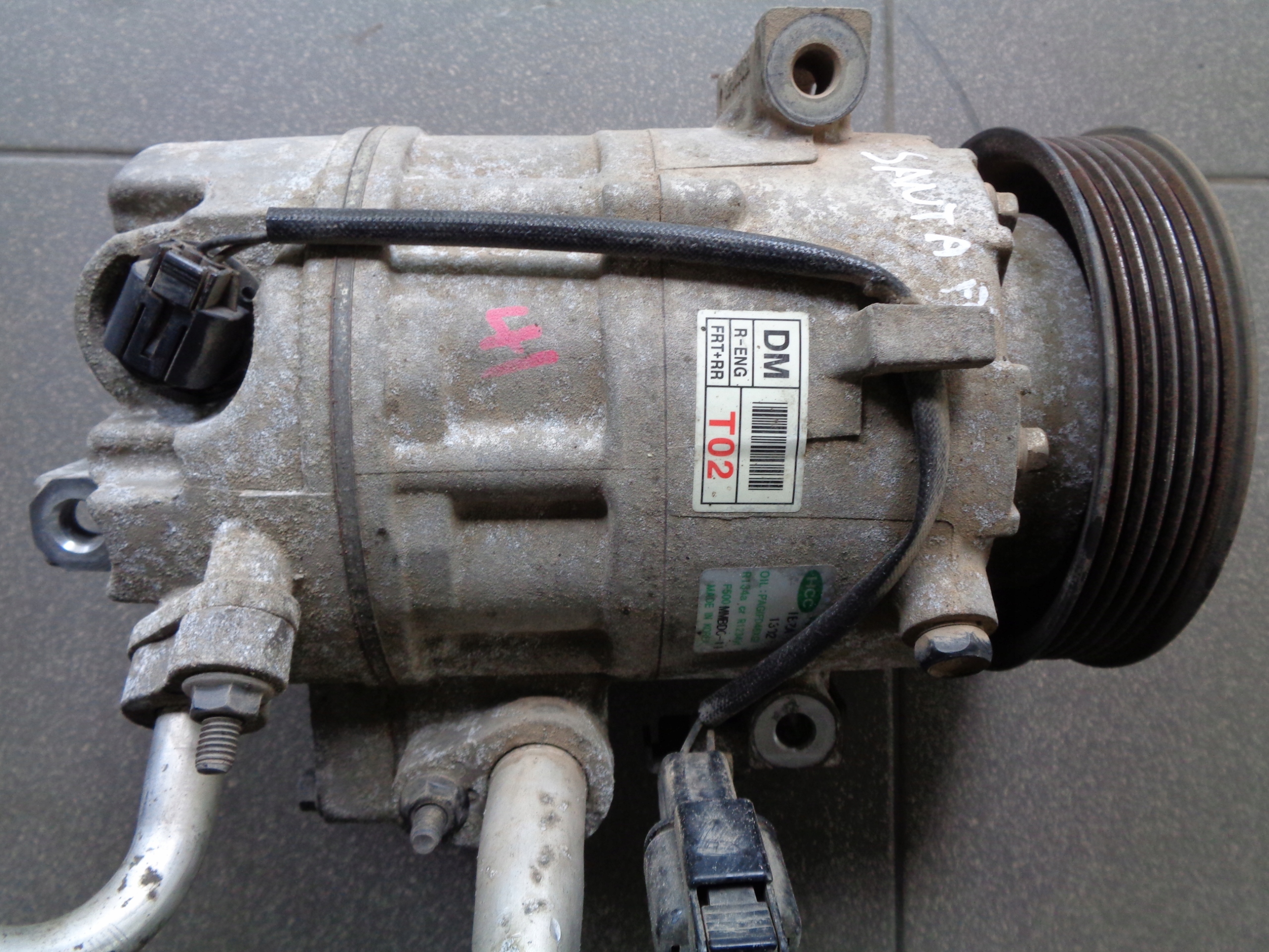 Кондиционер хендай санта фе 3. 7. 7. Компрессор кондиционера хендай туссан 2008. Компрессор кондиционера hyundai santa fe.