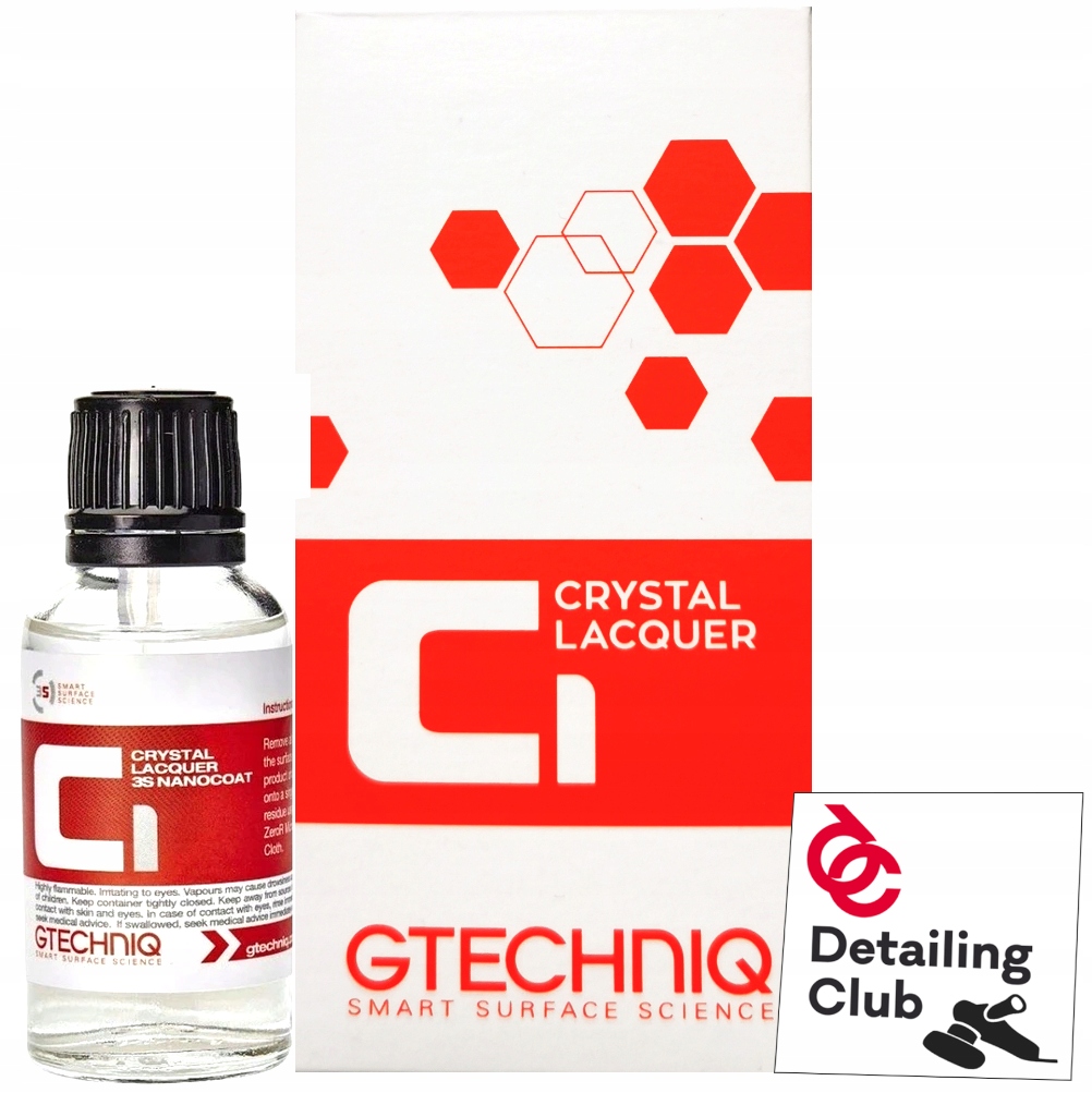 GTECHNIQ C1 Crystal Lacquer - trwała powłoka 50 ml